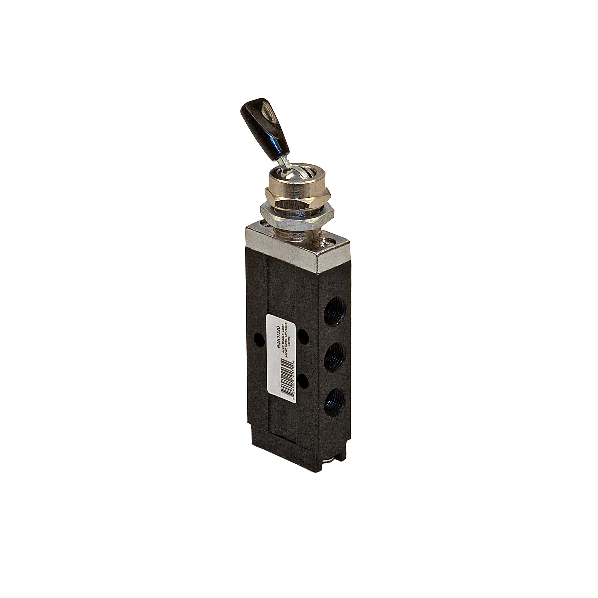 Buyers Products, 4-Way 2-Position Toggle Style Air Valve, Working Port 1/8 in, Max. PSI 150 Model# 6451030